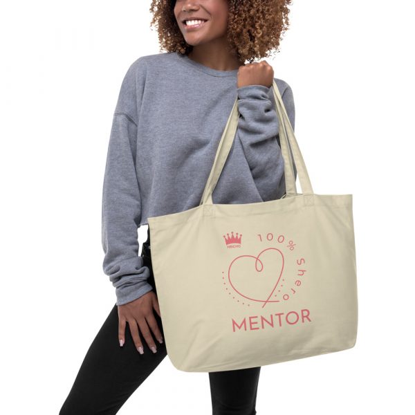Organic tote bag - Mentorship Hands edition - HBIC HQ Foundation